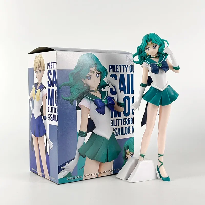 Figura de acción de Sailor Moon Meiou Setsuna, 23cm, GLAMOURS y GLAMOURS Kaiou Michiru Tenoh Haruka Tomoe Hotaru, juguete para regalo