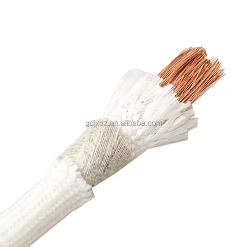 One-Stop Service GN500 Mica Wrapped Fiberglass Braided High Temperature wire