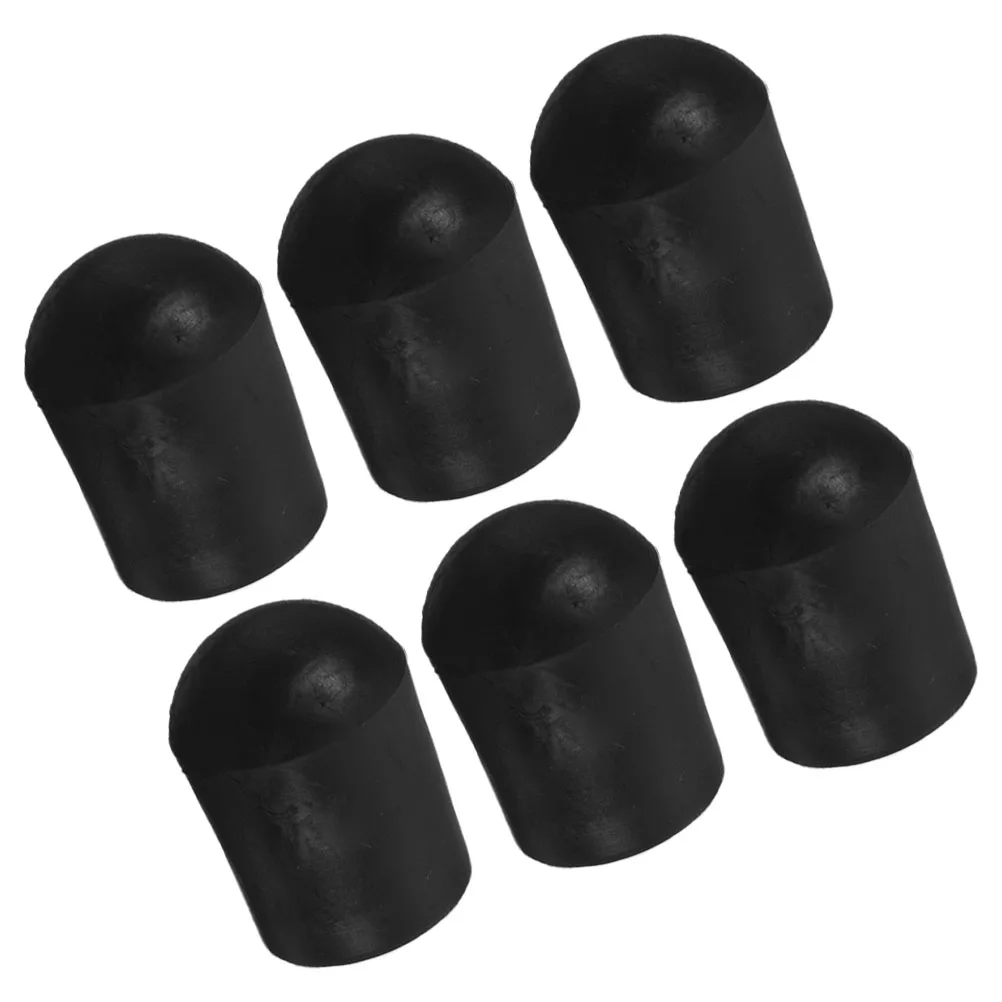 

6pcs Cello Endpin Stopper Rubber Protector Non-slip Mat 05CM Diameter Parts Cap Feet Music Instrument Accessories Floor