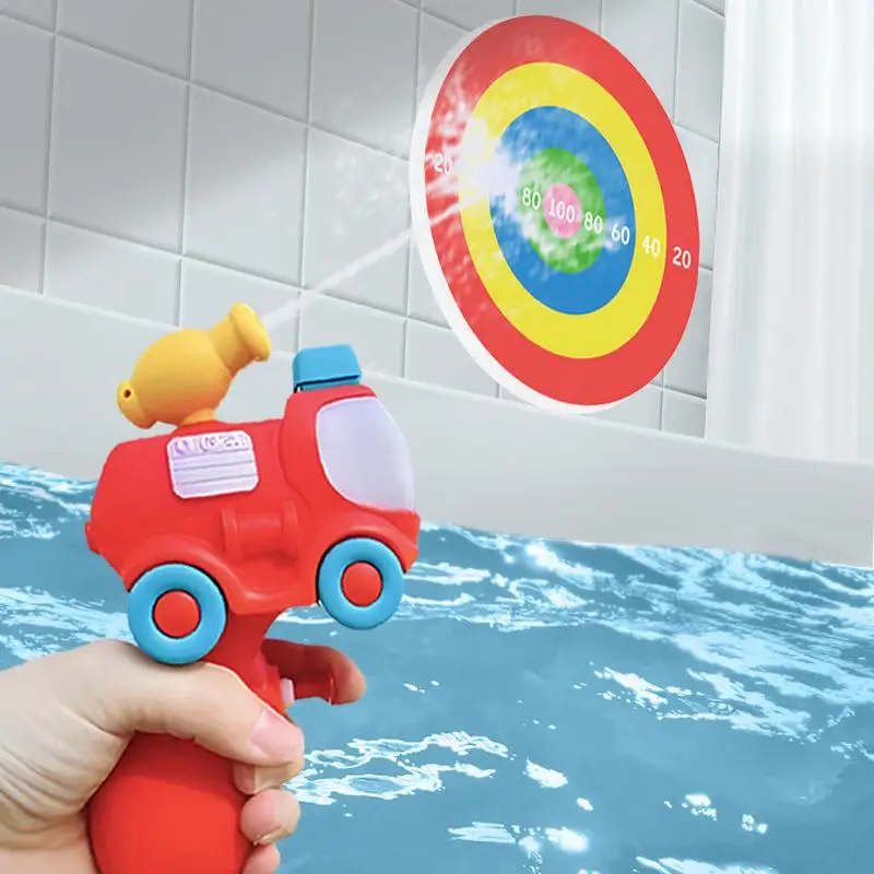 Water Soaker Speelgoed Temperatuur Sensing Brandweerman Water Squirter Water Game Vechten Spelen Met Gladde Randen Voor Zwembad