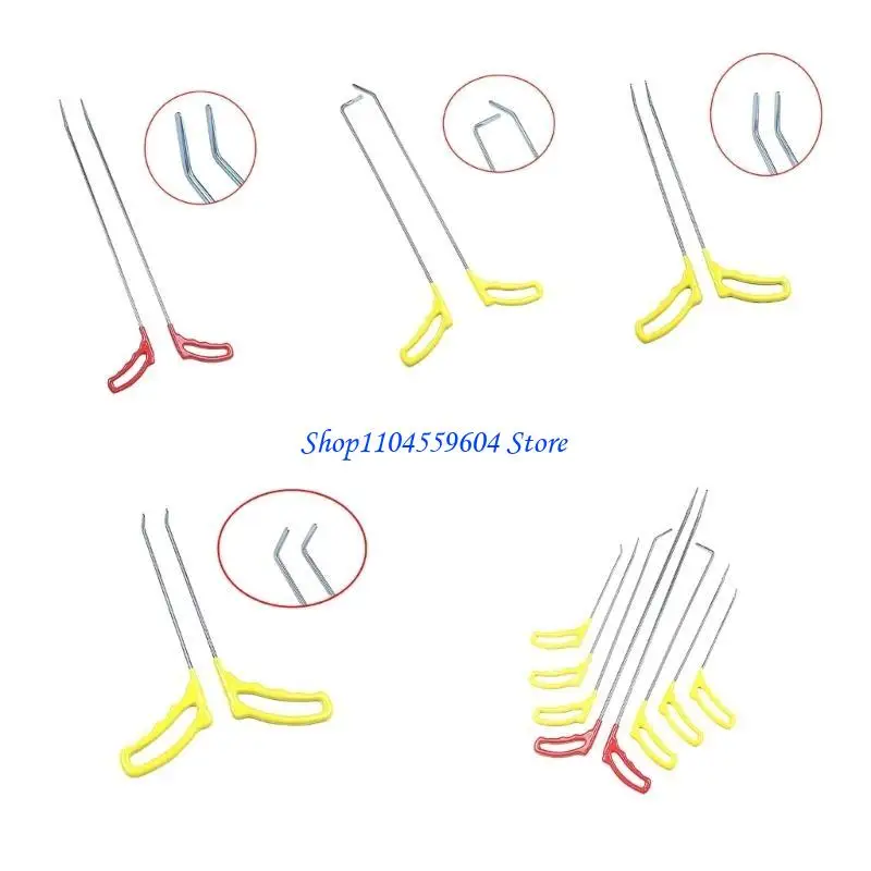 

12QM Hook Tools Push Rod Heads Dent Removal Car Repair Dent Removal Tools