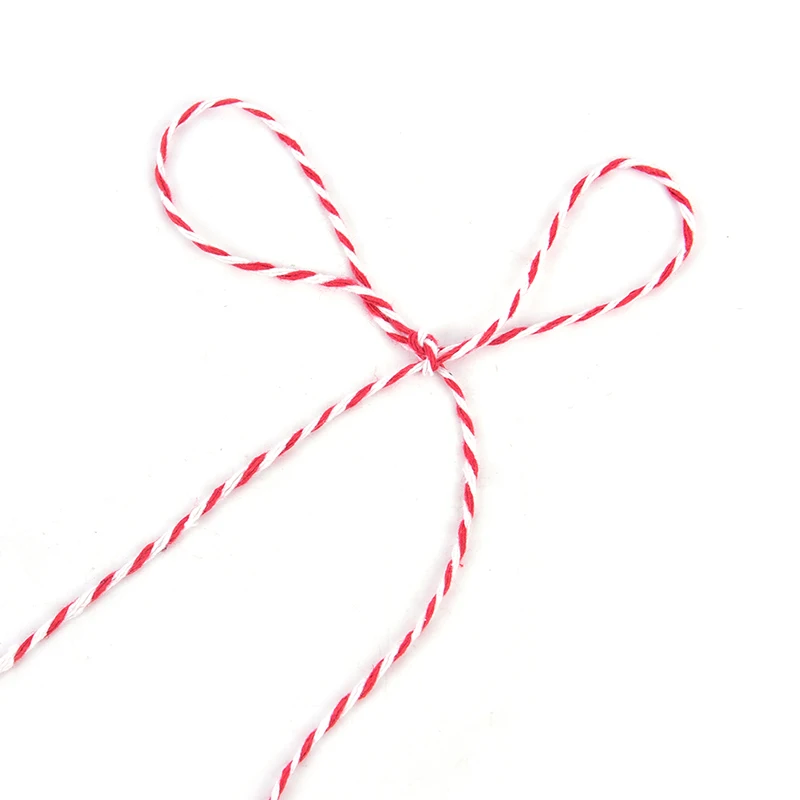 100m/roll Cotton Bakers Twine String Cord Christmas Gift Packing Decor Craft