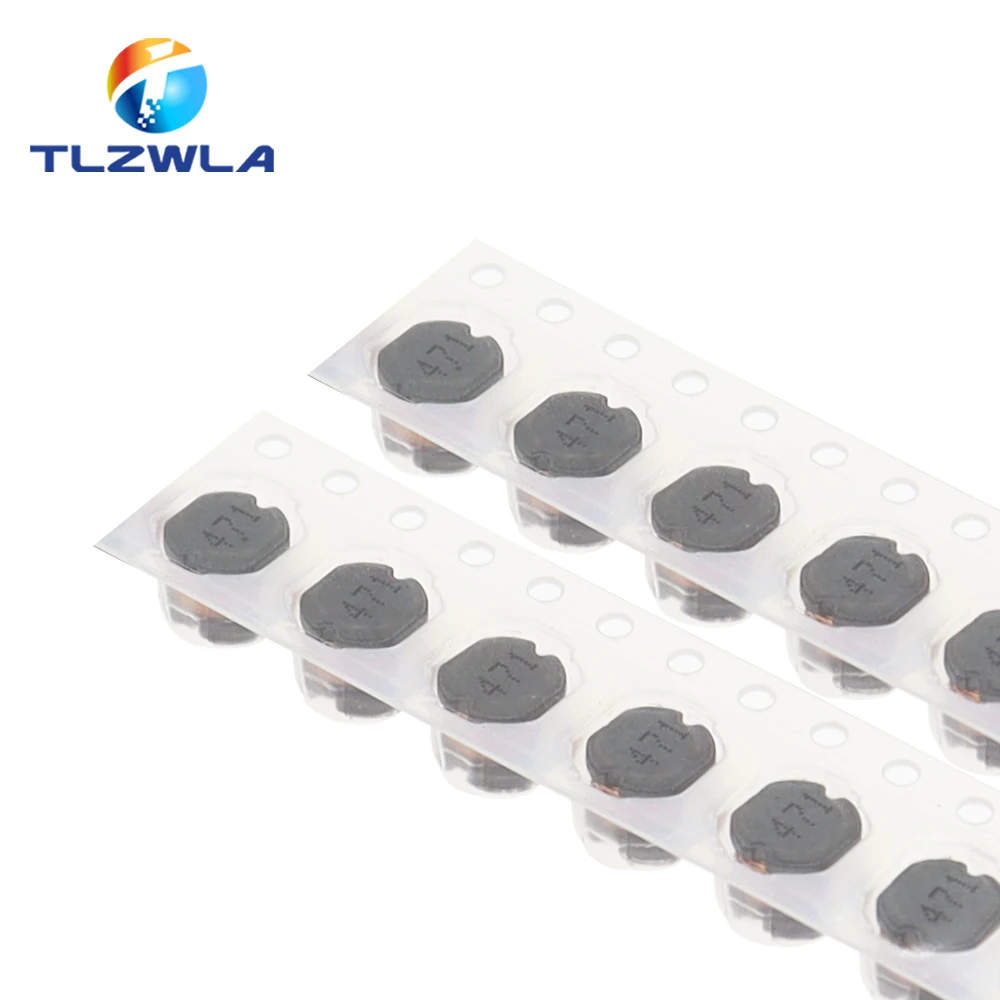 20PCS CD54 Power Inductor 2.2/3.3/4.7/6.8/10/15/22/47/100/150/220/330/470UH SMD Inductance Copper Core