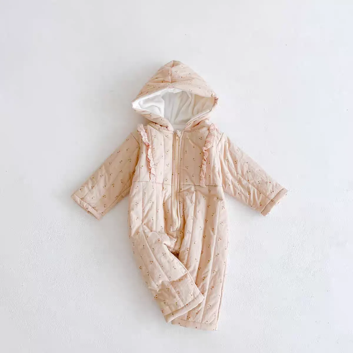 

HY21209 Girls Winter Outfit Baby Clothes for Outdoor 2025 Autumn Winter Korean Style Kids Cotton Suit for Crawling