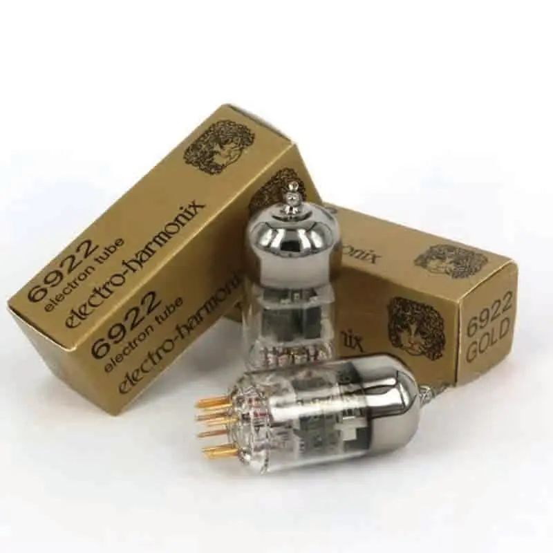 EH 6922 Gold Feet Vacuum Tube Audio Valve Replaces For E88CC ECC88 6DJ8 6N11 Electronic Tube For HIFI Audio Amplifier