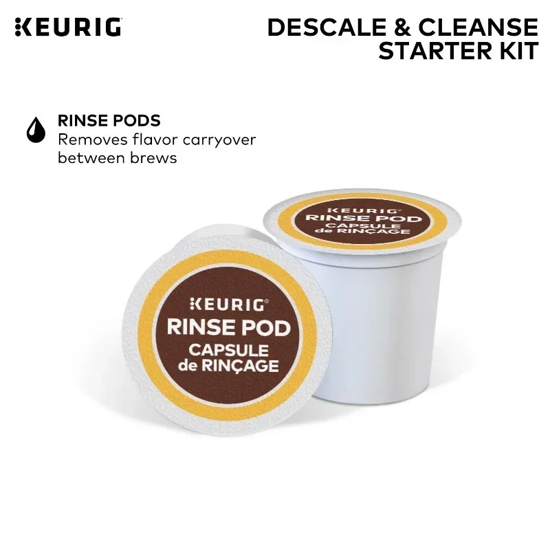 Keurig Descale e Cleanse Starter Kit, Keurig Brewers