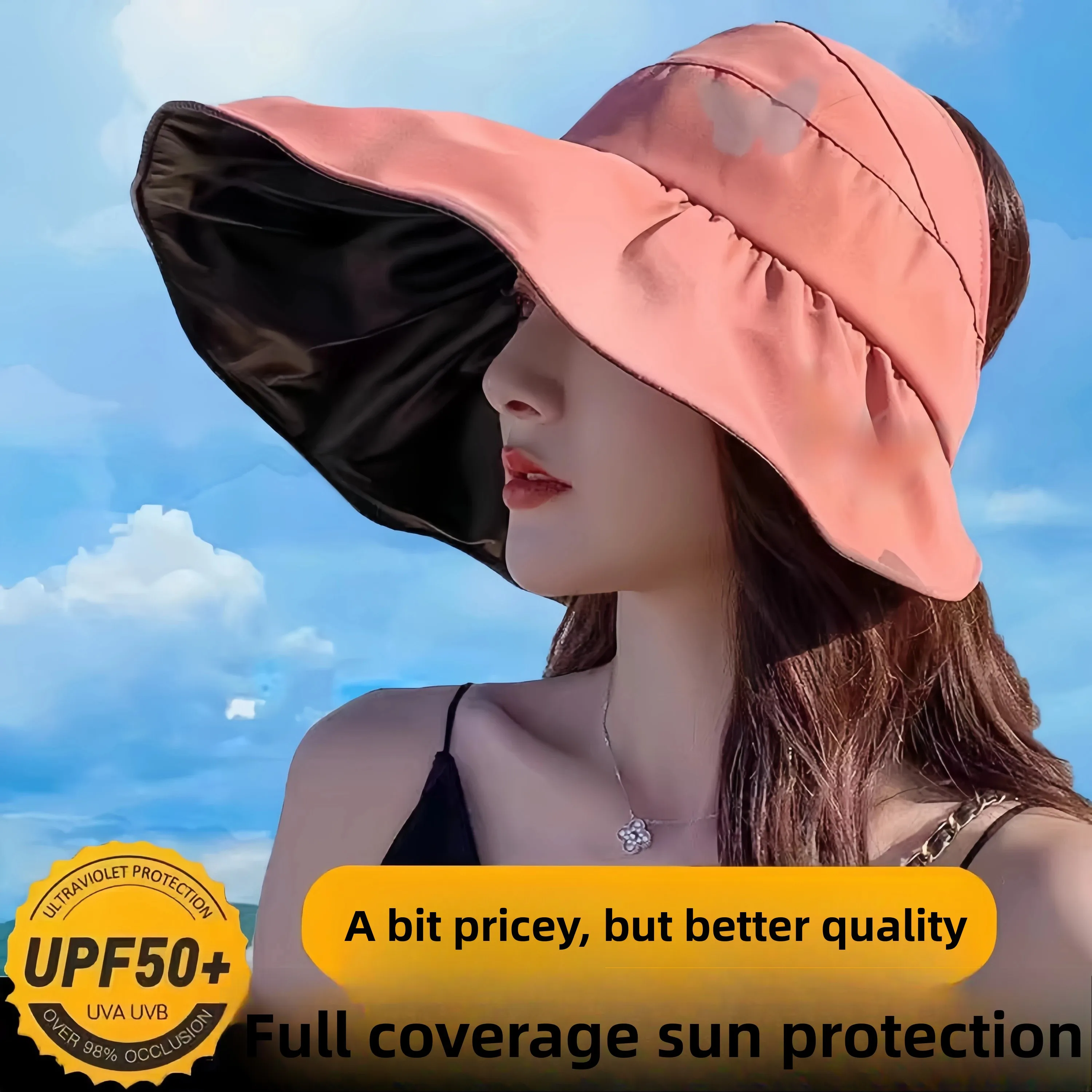nouvelle-casquette-d'ete-noire-sans-colle-a-large-bord-protection-uv-pare-soleil-respirante-portable-pliable-avec-attache-pour-cheveux-marque-numerique
