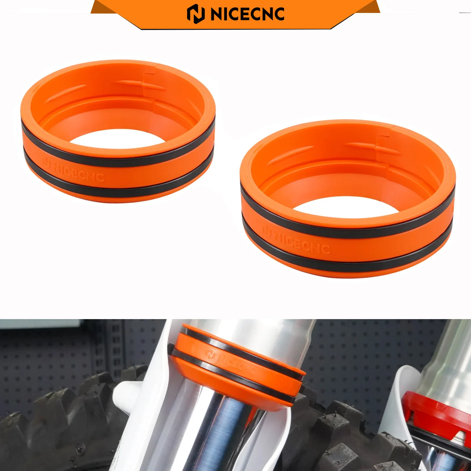 Kit raspador de barro para horquilla de motocicleta, para KTM 1190 RC8/R 1050 1090 1190 1290 Adventure R S T 2004-2024 2022 2021 2020 2019 2018 2017