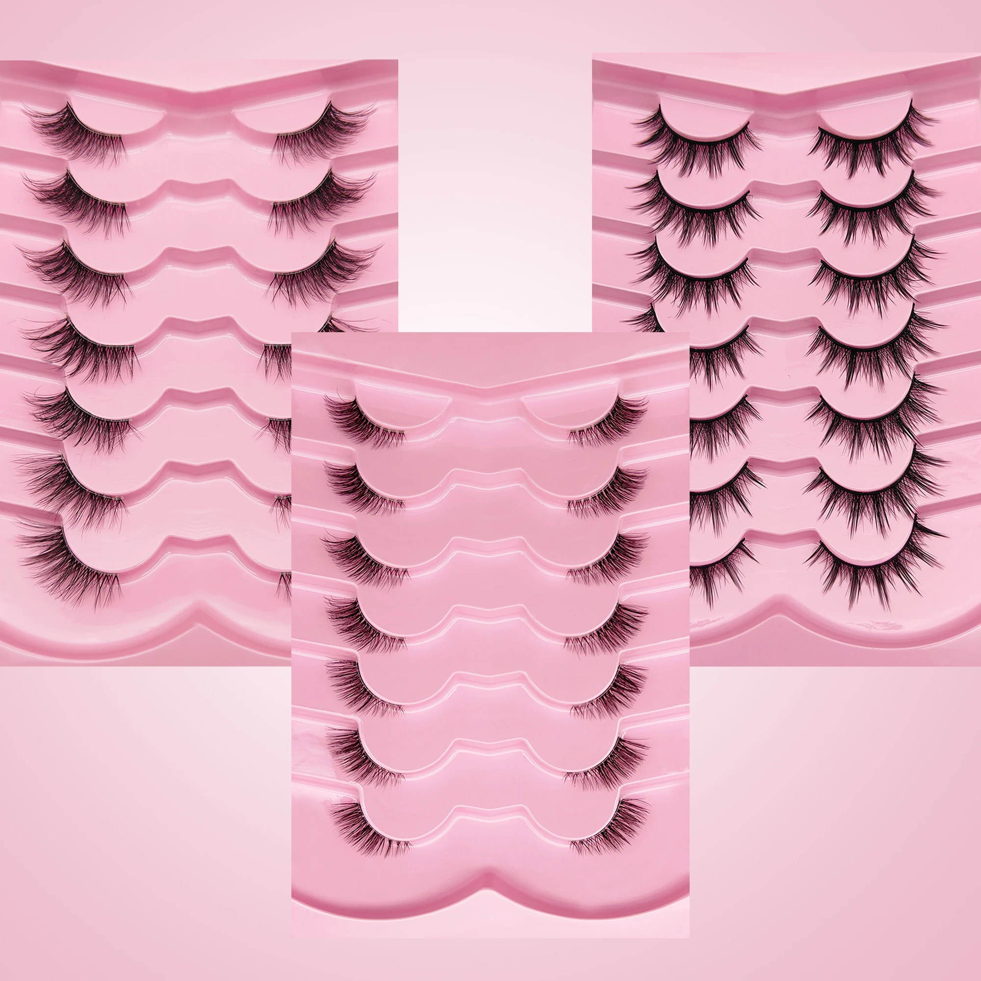 هالبي-ويمبيرن شعر طبيعي ، أداة مكياج ، طقم من 3/من أجل المكياج