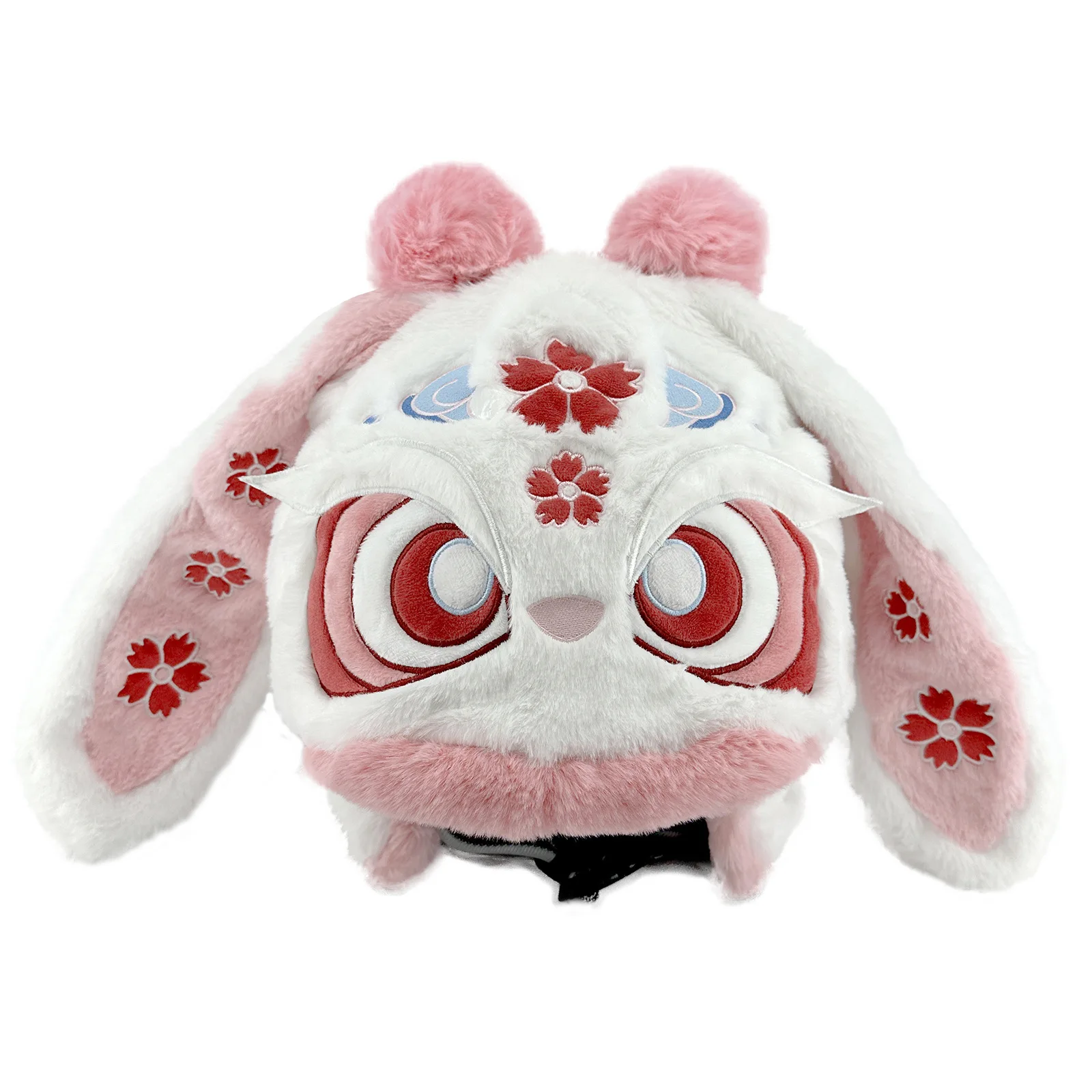 Xiong Qunye Copricapo per casco da sci invernale con animali di peluche per l'anno del vento cinese