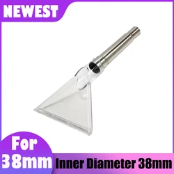Carpet Cleaner Transparent Nozzles, Swivel Head Vacuum Cleaner Brush, Nozzle Brush Head For Vacuum Cleaners