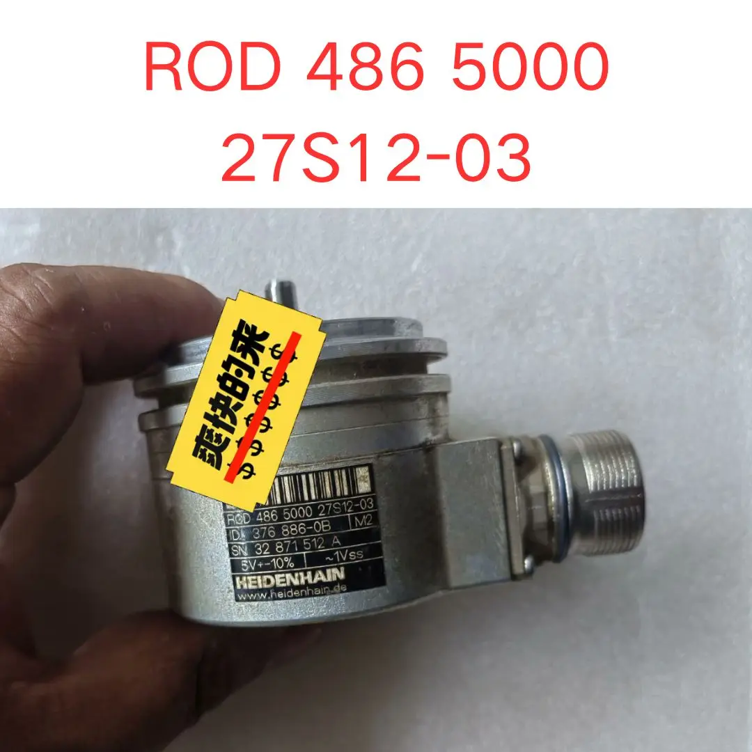 used ROD 486 5000 27S12-03 encoder ID 376 886 0B test OK Fast shipping