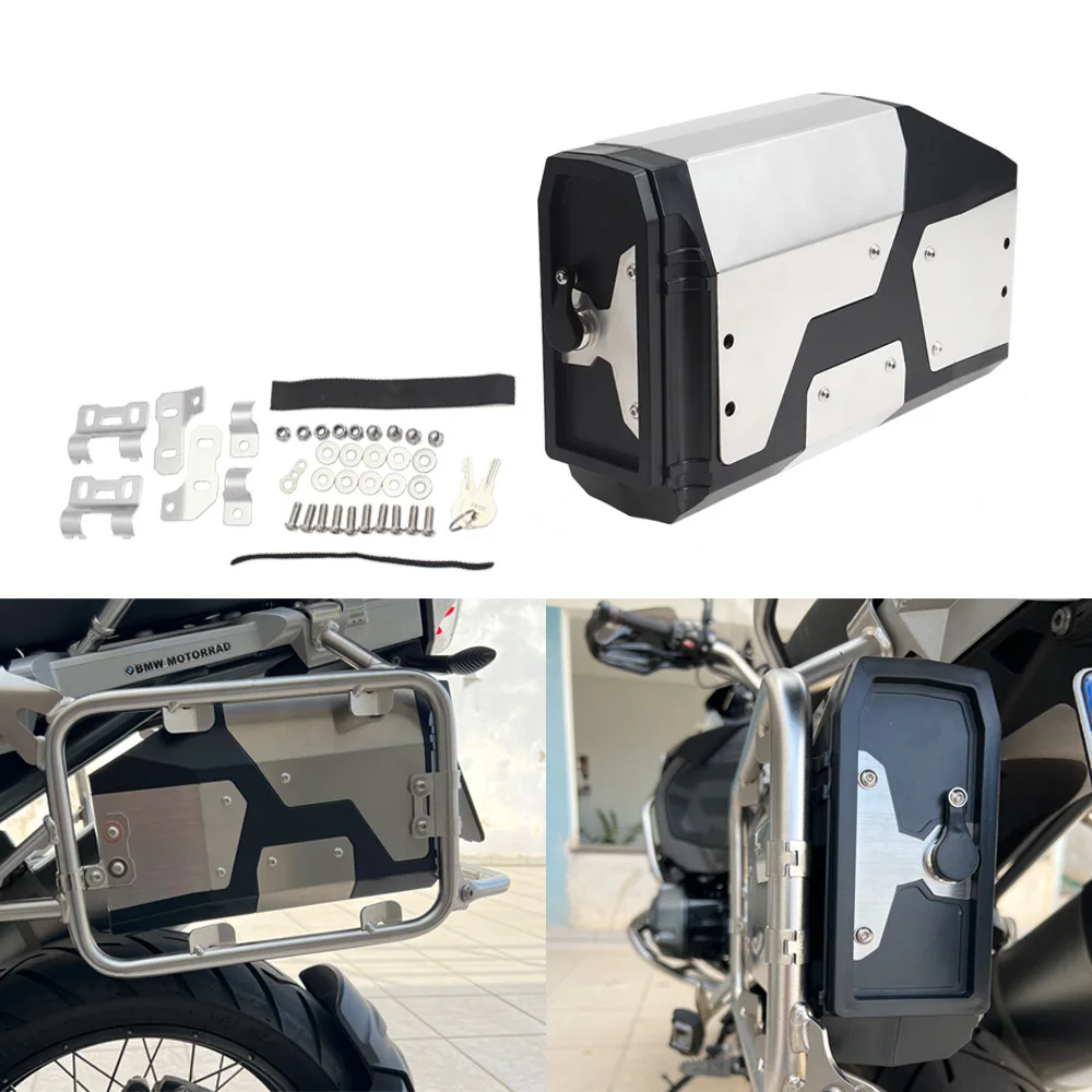 For BMW R1200GS R1250G ADV F750GS factory price wholesale motorcycle side box aluminum toolbox waterproof side box view 5