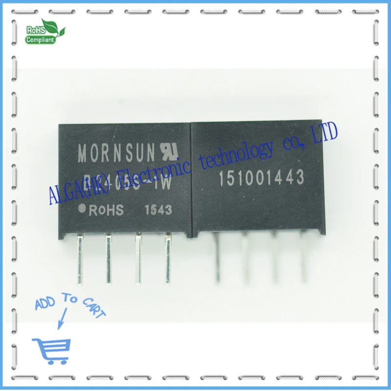 New original B2405S-1W 4feet DC-DC about 24V-5V . 5PCS -1lot