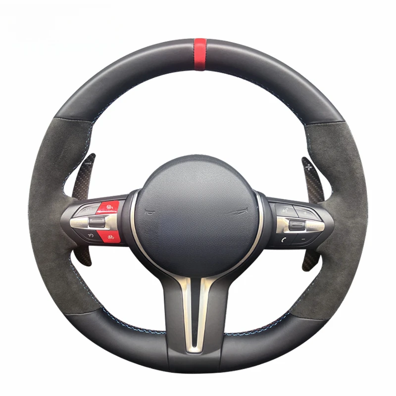 For BMW M3 M5 F15 F30 Steering Wheel Horn Cover M Style MP Sport Assembly Upgrade Horn Shell - view 4
