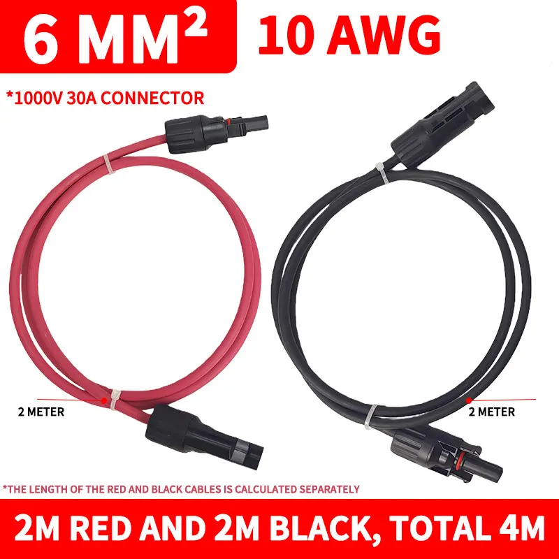 TMRBBesty Câble d'extension SAE 18 AWG,Connecteur SAE,2 Pièces