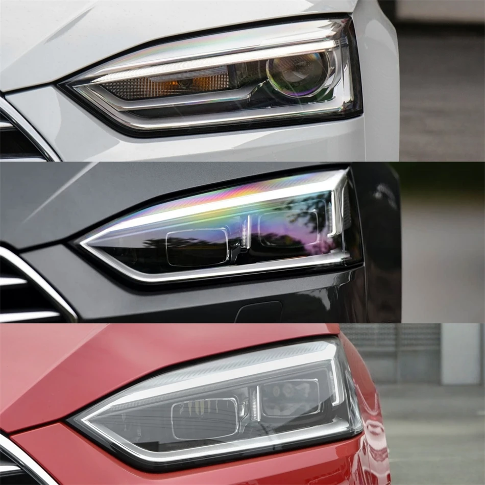 For Audi A5 2017 2018 2019 2020 Auto Accessory Car Base Head Lamp Shell Rear Lamp Holder Headlight Lights Glass