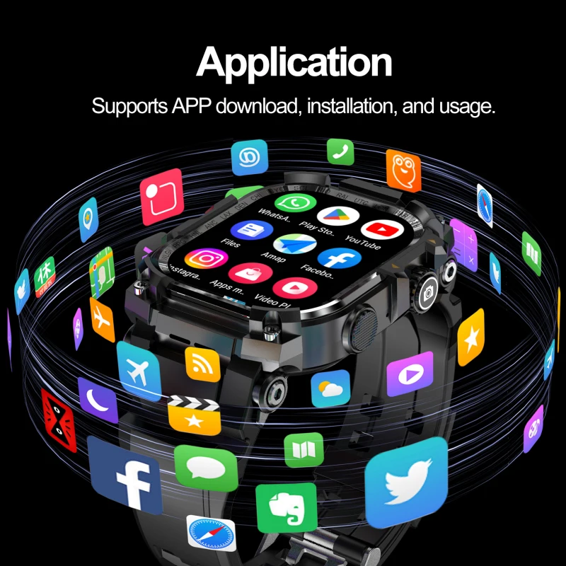 4G Android Мужчины Женщины Смарт-часы Мужчины GPS 3G RAM/32G ROM Хранение HD Двойная камера 4G SIM-карта WIFI Беспроводной быстрый доступ к Интернету