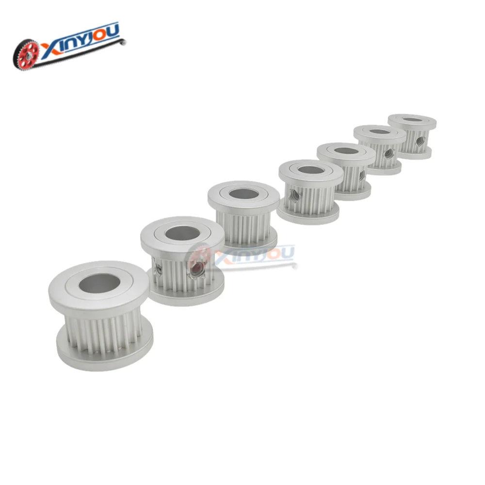 2GT توقيت بكرة AF نوع مع 14-18 حزام الأسنان عرض 6/10 مللي متر تتحمل 3/4/5/6/8 مللي متر لملحقات الطابعة ثلاثية الأبعاد #5