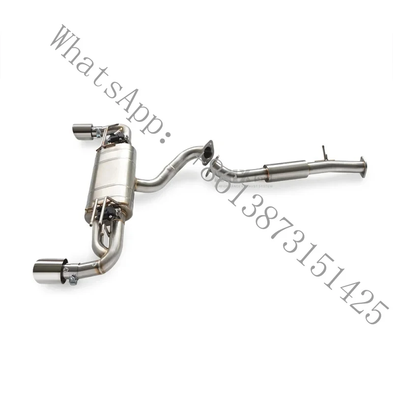 Stainless Steel-regulated-back Exhaust Pipe A90 3.0T 2019-2024 Custom Exhaust System Muffler