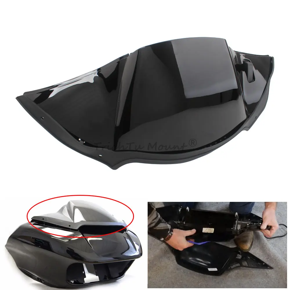 

Fairing Air Duct Abs Plastic Uv Painted For Harley-Davidson Road Glide 3 Cvo/Se Limited Special Ultra St 2015-2024 Vivid Black