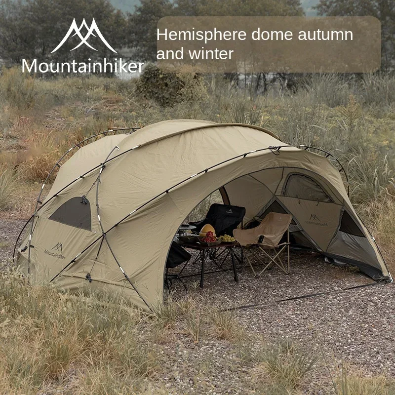 

Outdoor Camping Hemispherical Dome Camp Tent Canopy Camping Awning