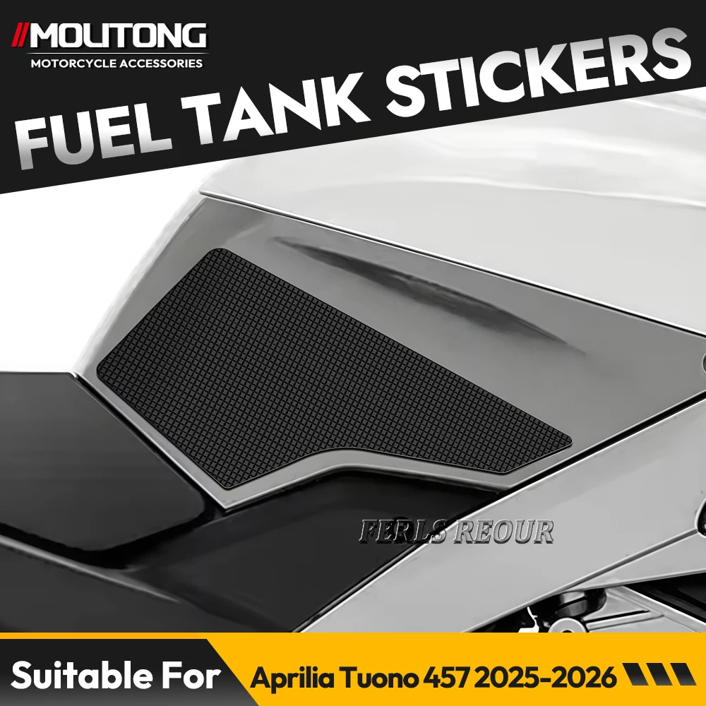 Motorcycle Fuel Tank Stickers Moto Corrosion Resistant Direct Fit Frame Sliders Cover For Aprilia Tuono 457 2025-2026