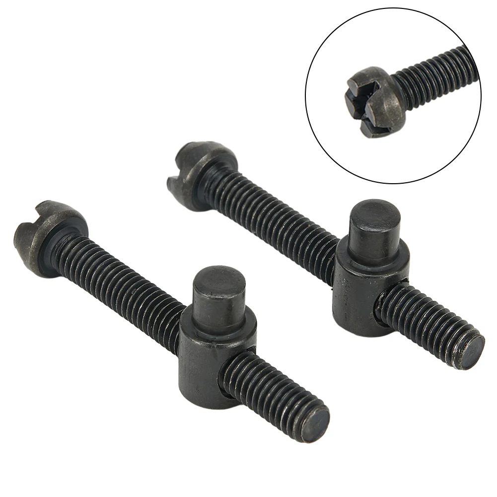 2pcs Bar Chain Adjuster Tensioner Screws Metal For 405 5016 Chainsaw Grass Trimmer Garden Lawn Mower Power Tools Accessories