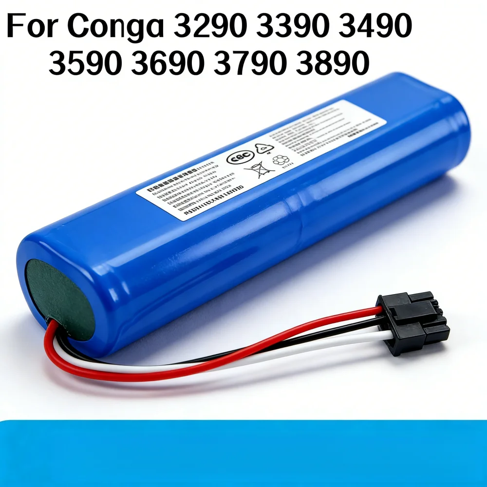 

Аккумулятор 14.8V 3500mAh STYTJ02YM для робота-пылесоса Xiaomi Mop Pro/Mop 2S, сменный аккумулятор для Yunmi MVVC01-JG/Haier JX37