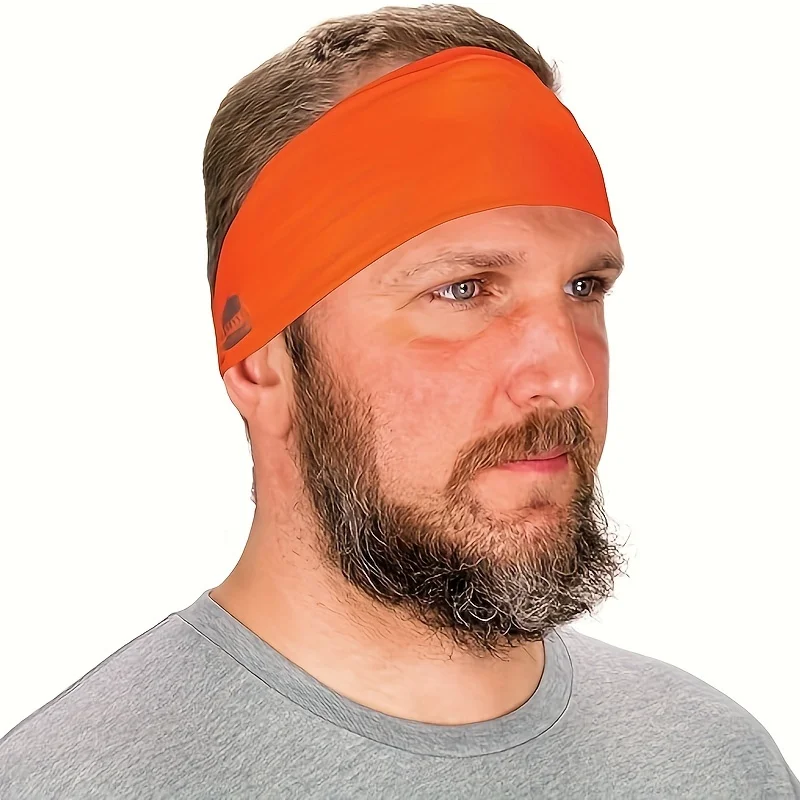 Sports Headbands for Men,Moisture Wicking Workout Headband,Sweatband Headbands for Running,Cycling,Football,Yoga Hairband