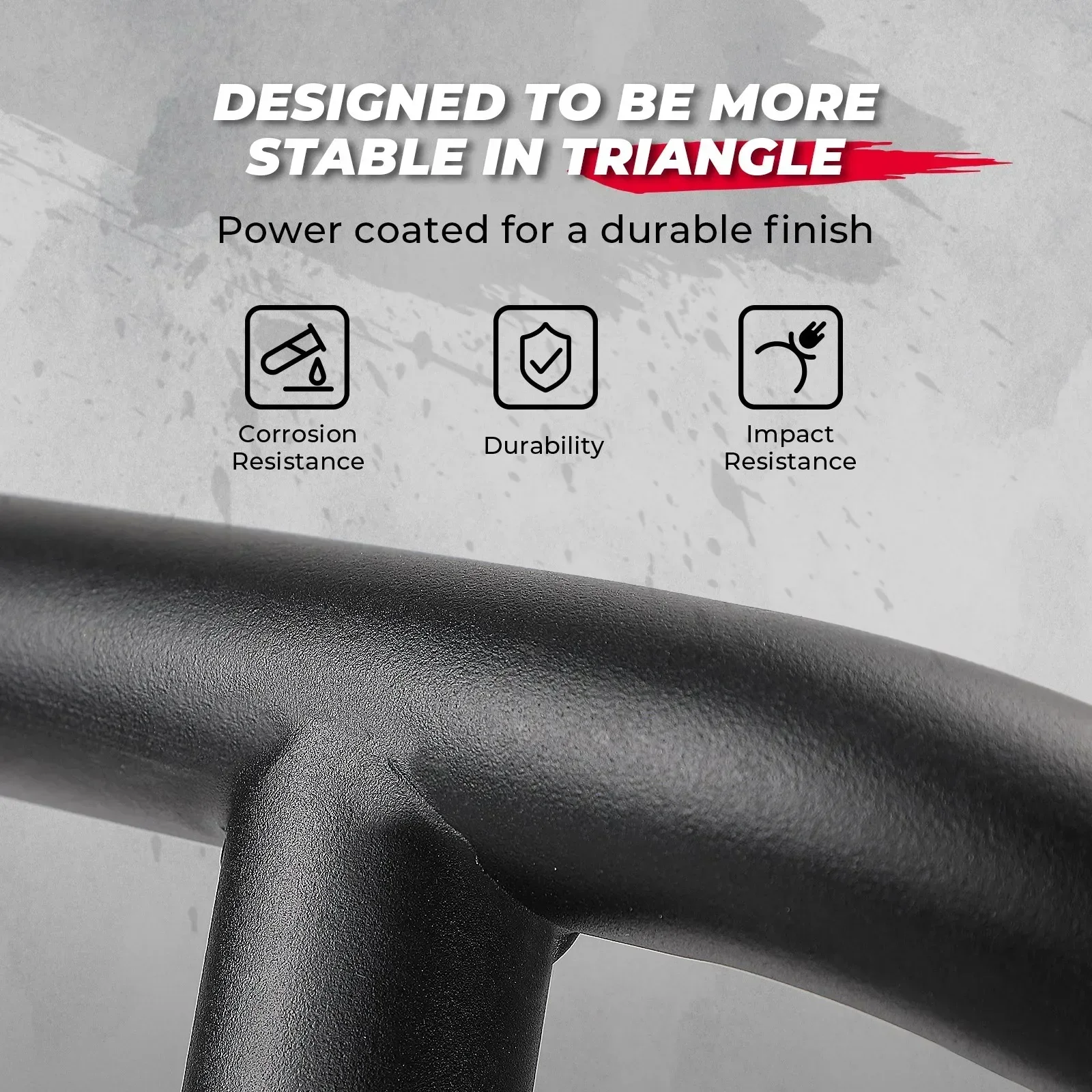 UTV Brush Protect Heavy Duty Metal Rear Bumper For CF-MOTO ZForce 950 Sport, 950 H.O. SPORT, 950 HO EX, 1000 SPORT 2020-2023