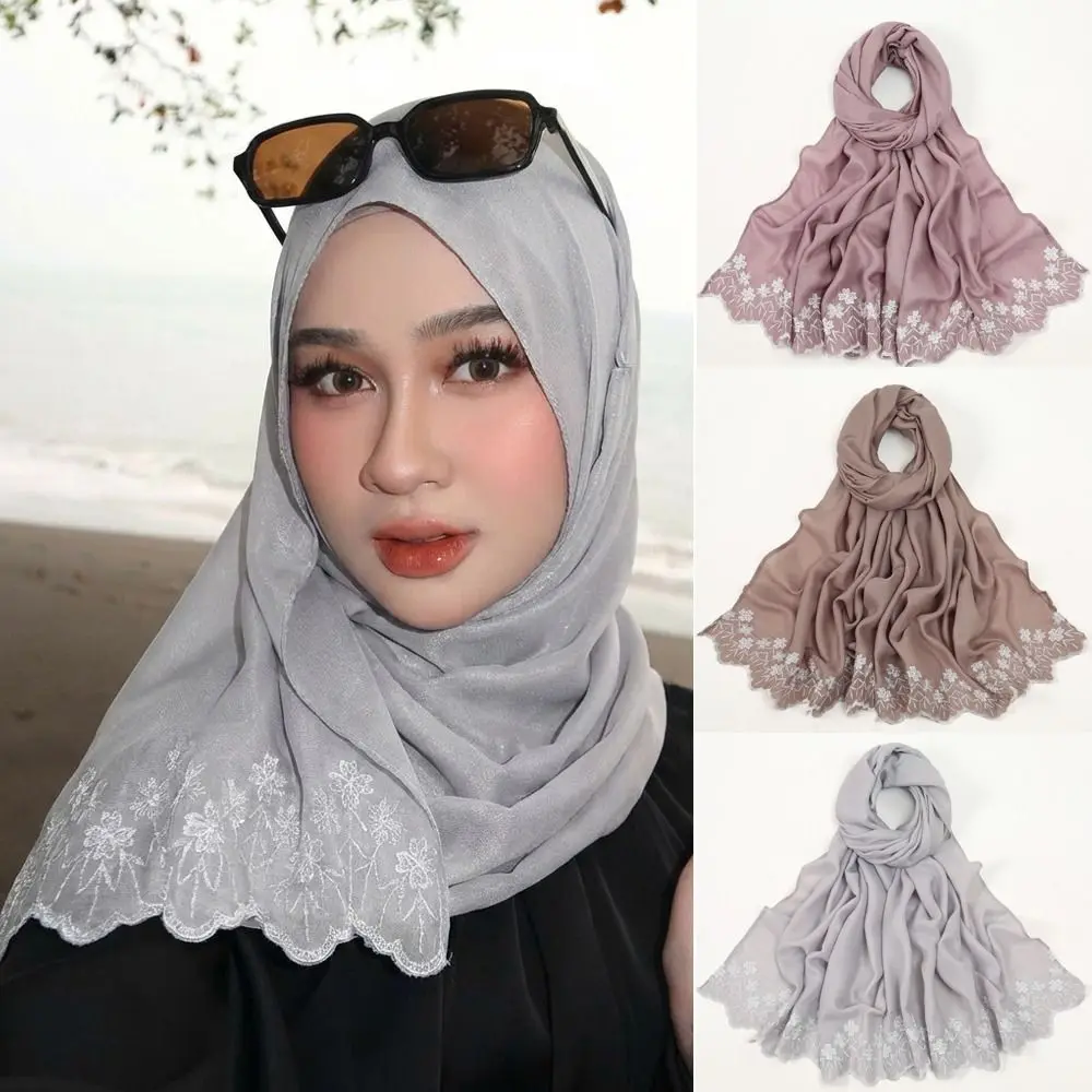 

New Chiffon Muslim Instant Turban Solid Color Breathable Turbans Head Full Cover Plain Hijab