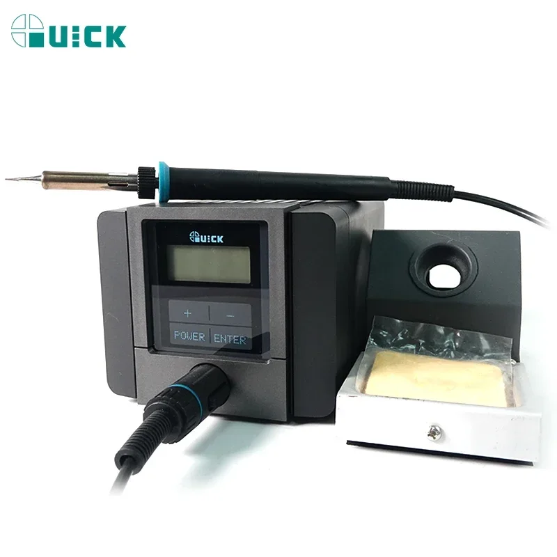 QUICK TS1100 Intelligent lead-free soldering station 90W electric soldering iron adjustable temperature constant antistatic