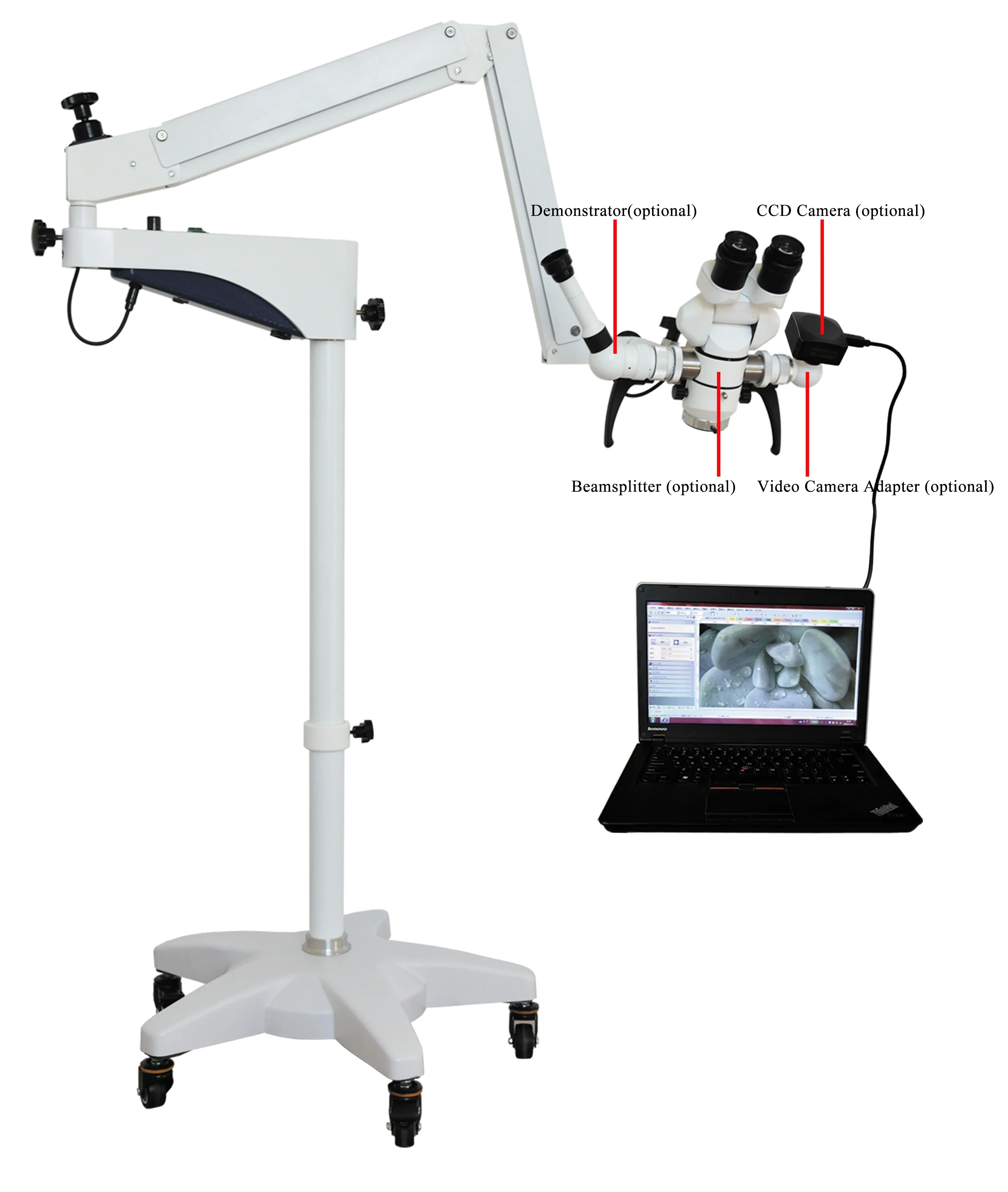 Best-selling 0-180 Degree Tilt Rotating Binocular Surgical Microscope Multifunctional Surgical Microscope Price