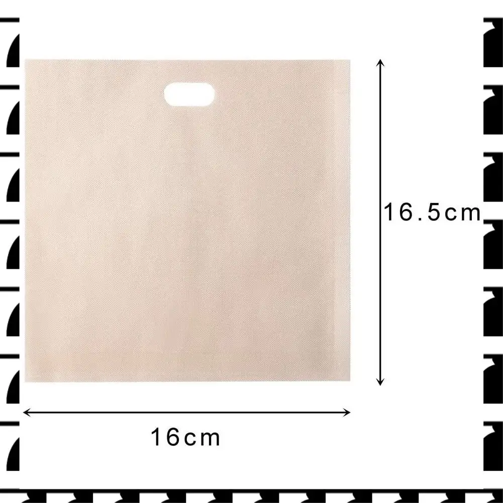 

A44U 10 Pcs Toaster Bags, Non Stick Toaster Storage Bags Reusable Snacks Bags For Microwave Grill Toaster
