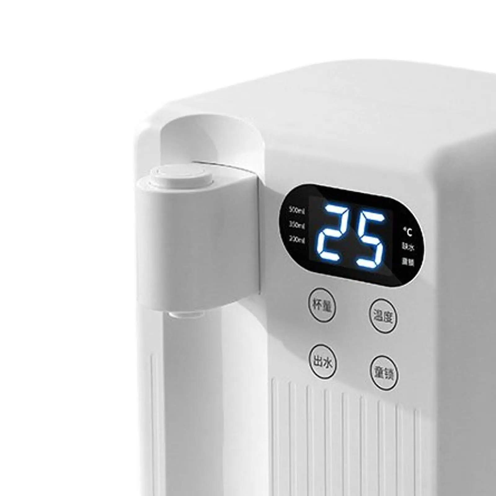Portable Desktop Electric Water Dispenser Instant Control Drink Boiler with Safety Lock for Kitchen Office Bedside view 2