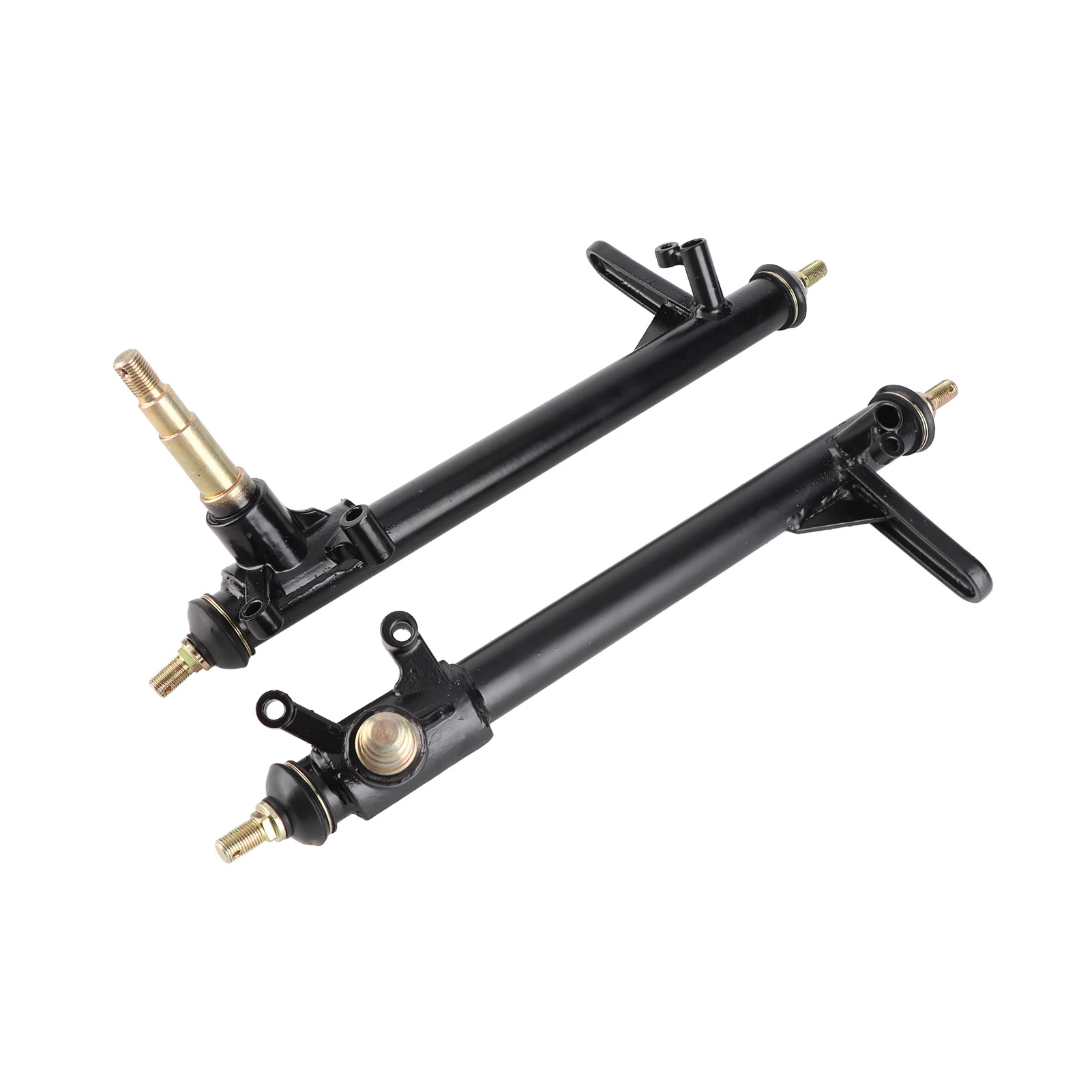 1 Pair 420mm Steering Strut Knuckle Spindle Metal Alloy for 150cc 200cc 250cc Kandi Go Kart Quad Bike, OEM Replacement