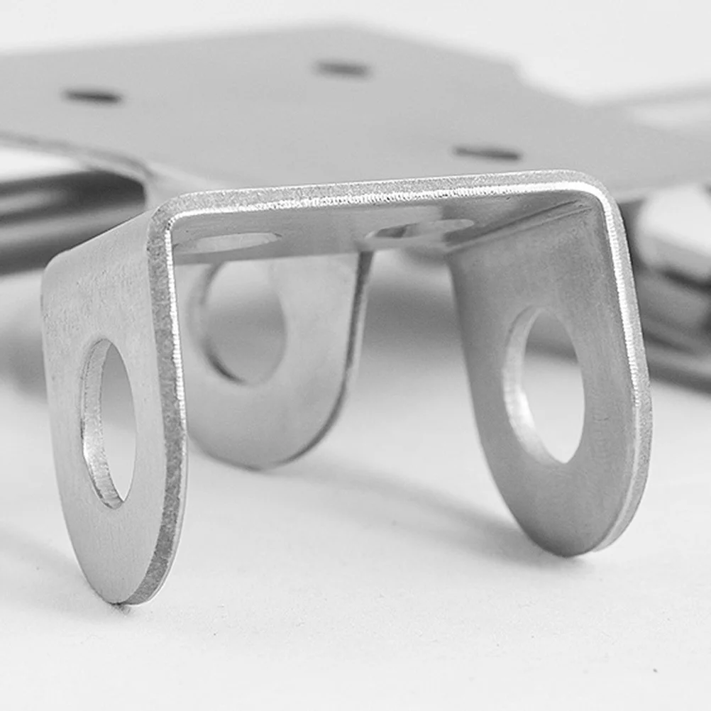 

Door Latch Stainless Steel Thickened Anti-Theft Bolt For Window Anti-Theft Lock Buckle Door Lock Window Latch Silver