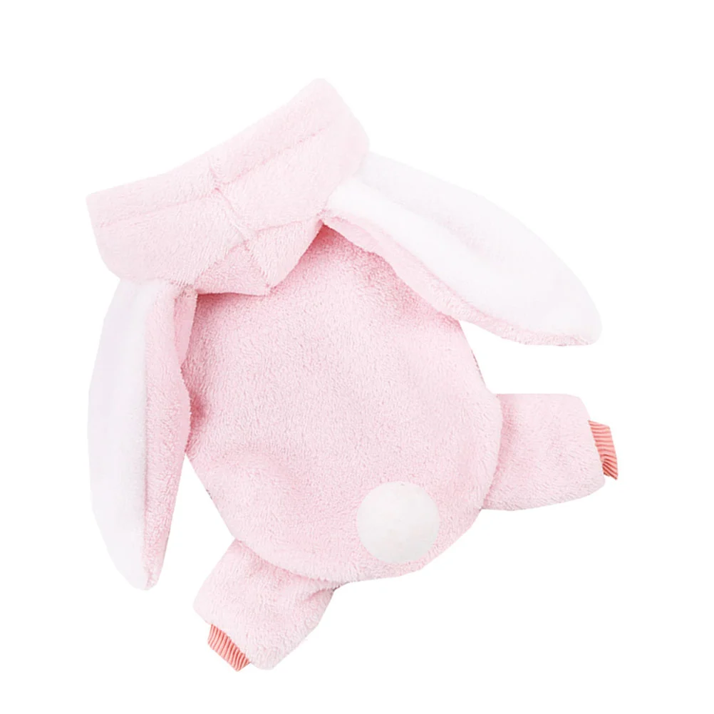 

Kitten Halloween Costume Pink Bunny Dog Coat Cat Clothes Pet Party Small and Medium Dogs