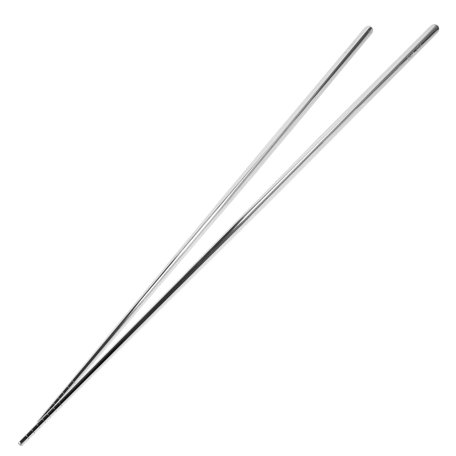

1Pair 45cm 304 Stainless Steel Chopsticks Reusable Easy Clean Cooking Dining Hot Pot Noodles Multi Purpose Tableware