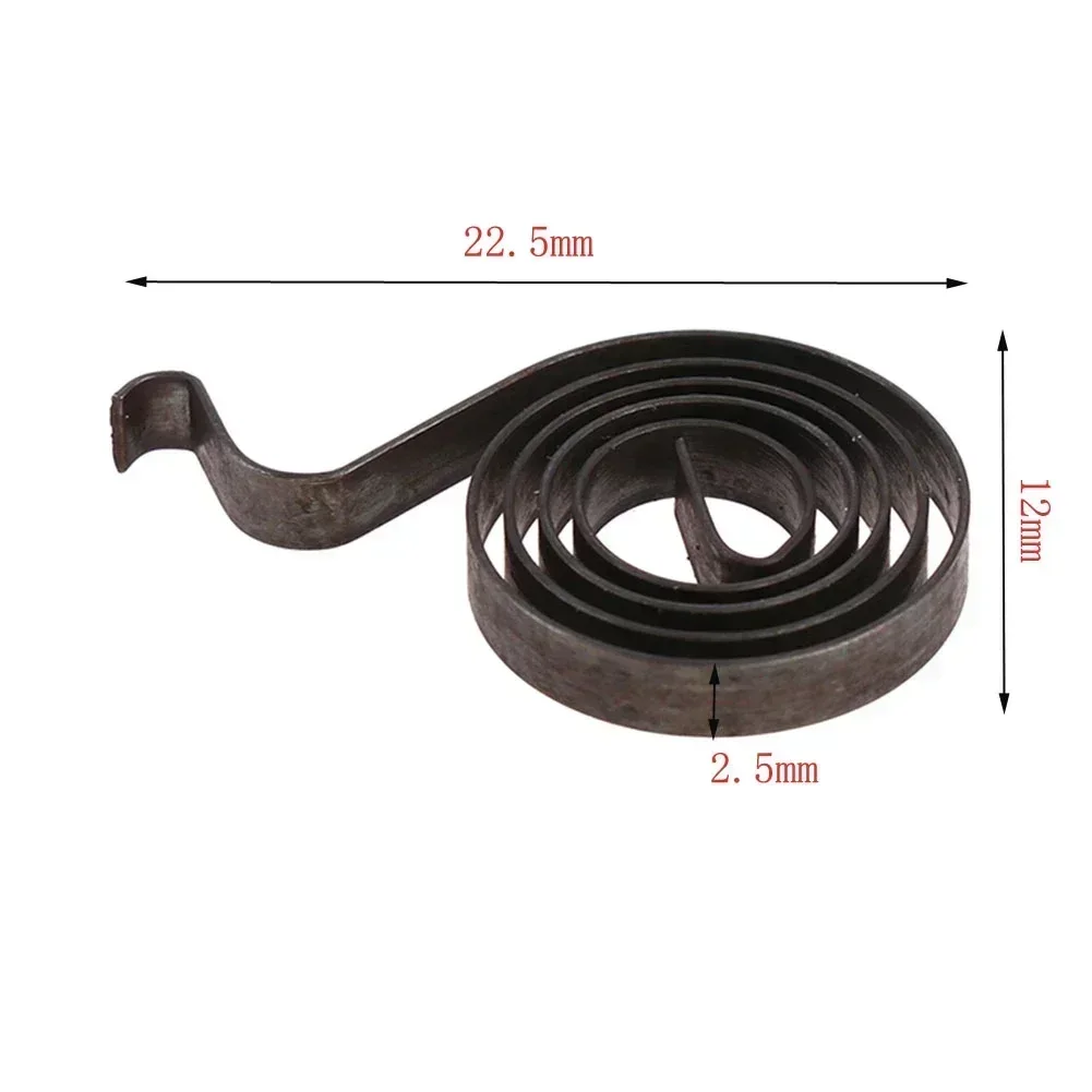 223222222222      4PCS Carbon Brush Holder Spring Electric Tool Accessories For GWS6-100 Angle Grinder Replacement Parts