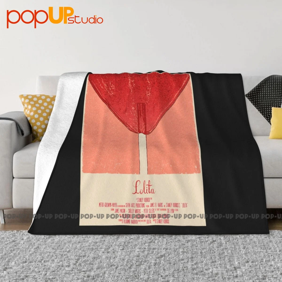 Lolita Vladimir Nabokov Stanley Kubrick - Cult Blanket Fashion Bedspread Bedding Travel