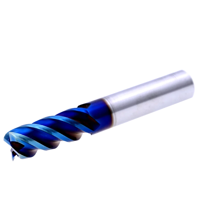 MZG 3 4Flutes Carbide end mill 1 2 4 5 6 8 10 12 14mm Milling Cutter Cutting Iron Cutter CNC Maching CNC EndMill Milling Cutter - Image 4
