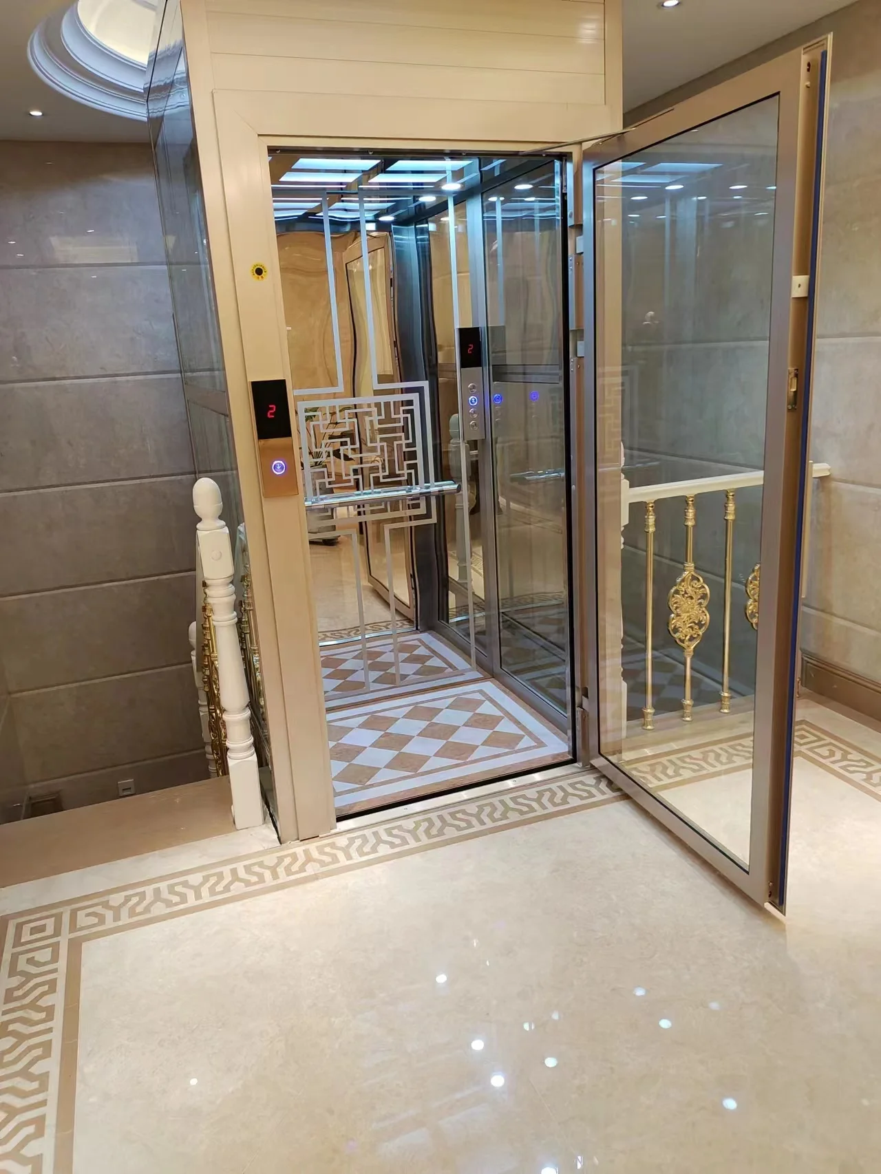 Customized productsSimple atmosphere of ultra-practical home elevator