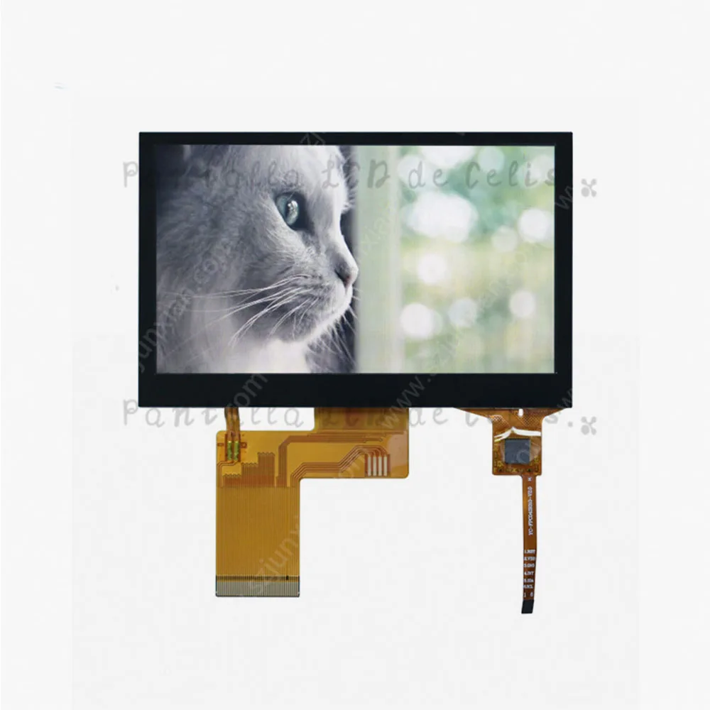 

4.3-inch 480*272 LCD screen TFT display CTP touch 4.3-inch LCD screen