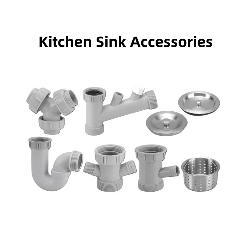 Sink Dish Basin Adapter Overflow Water Drains Pipe Joint Thread Hose Connector for Kitchen Bathroom Downpipe Accessories