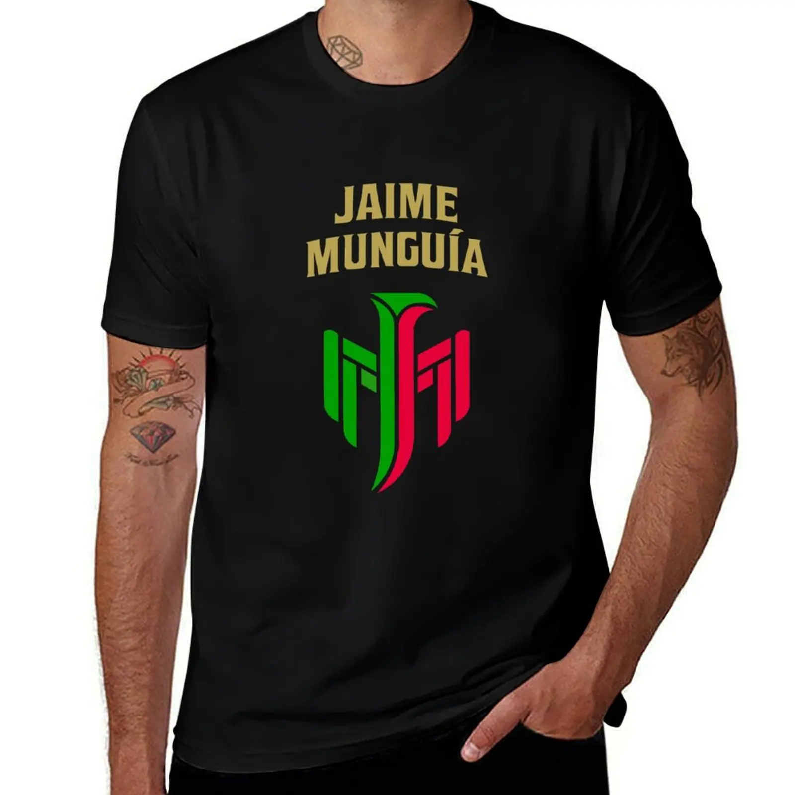 Jaime Munguia T-Shirt Big and Tall Solid Color T-Shirt
