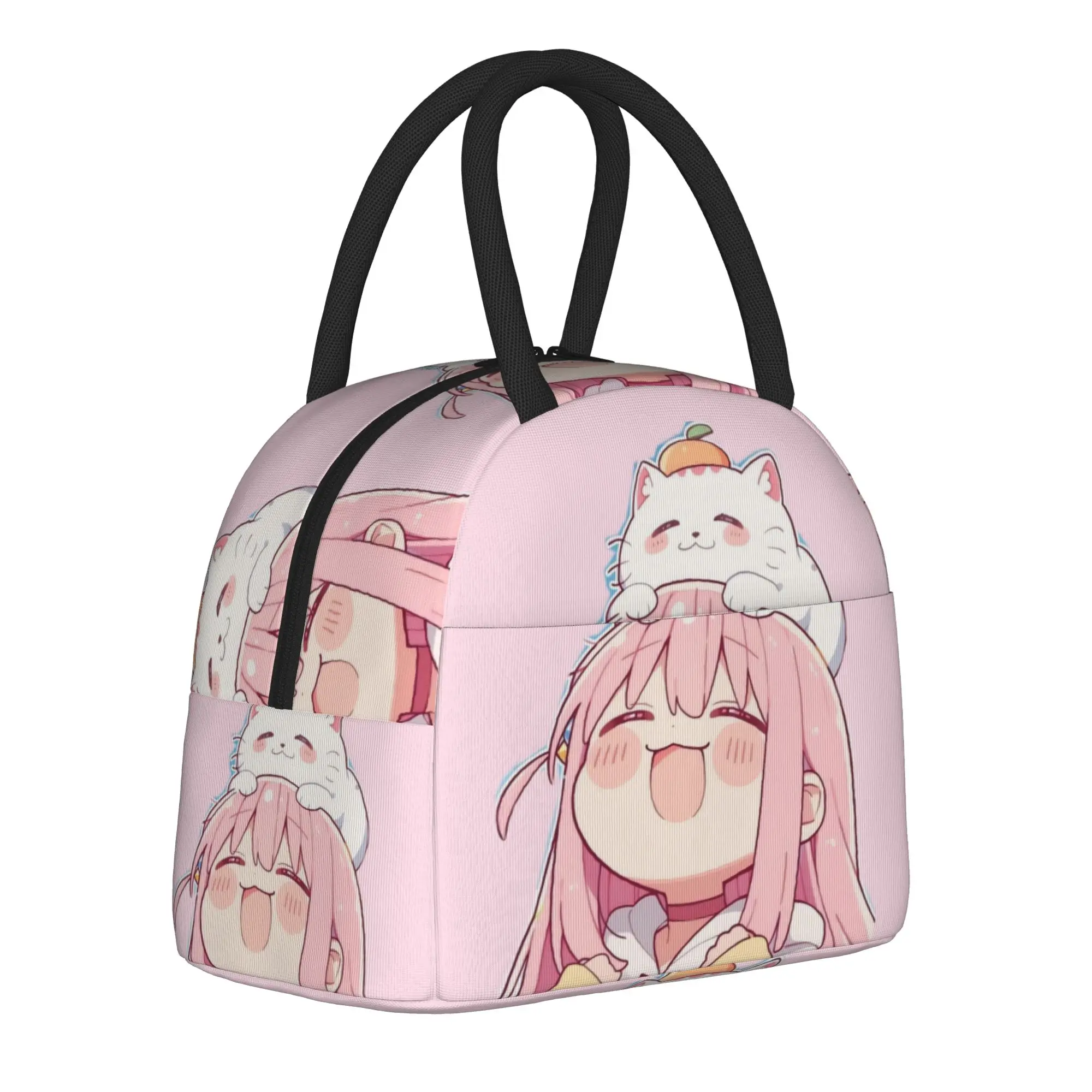 Lunch Boxes Trickcal C-Chibi Go Games Product  Storage Food Box Y2K Thermal Cooler Lunch Box For School