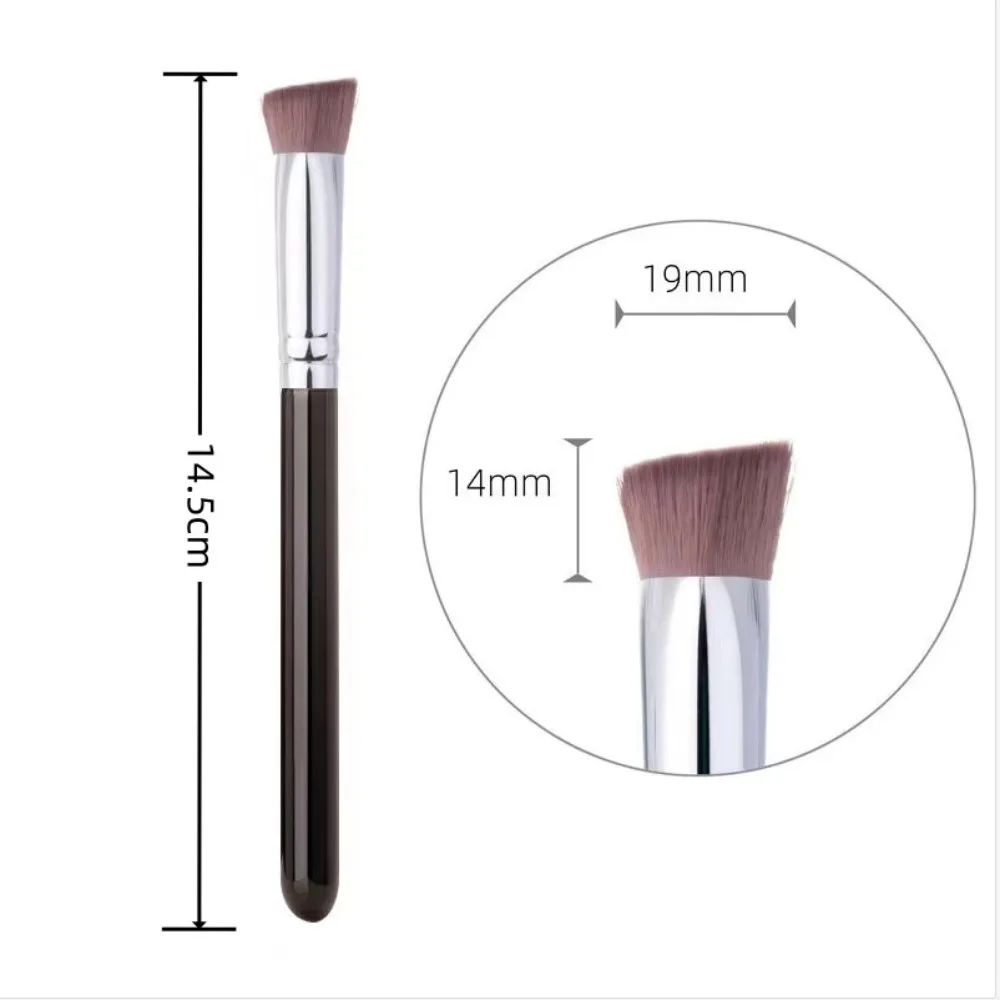 New Angled Triangle Makeup Brush Nose Contour Brighten Under Eye Highlighter Brush Foundation Brush Women