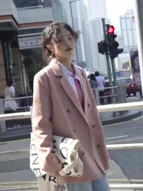 

Blazer Oversize Women Women'S Summer Suit Star Diagonal Studded Napping Dimensional Ruffled Sumemr Ready Cool External